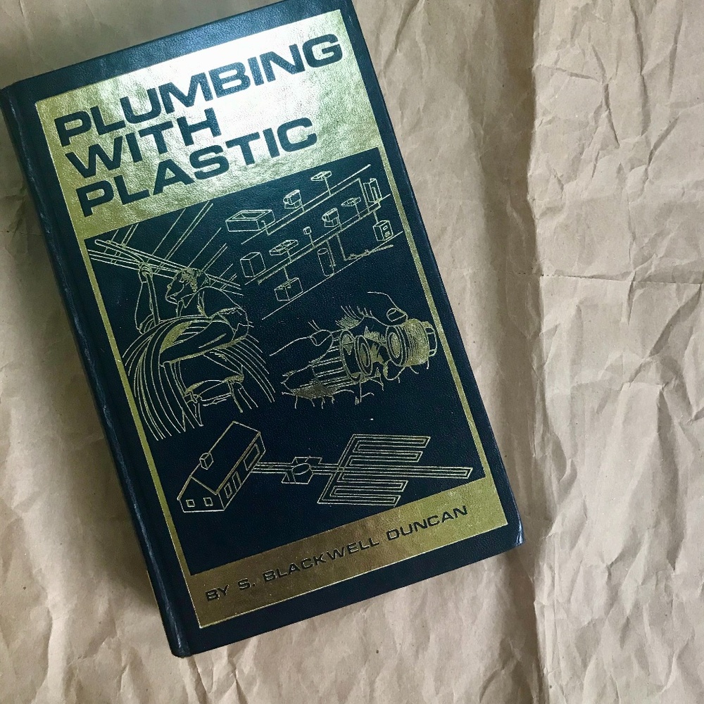 PLUMING WITH PLASTIC BOOK
